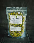 Pink Peppercorn & Coriander Olives - 1kg pack